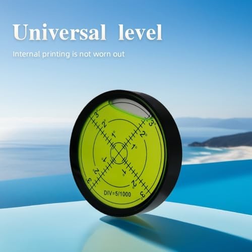High Precision Horizontal Bubble Level 60mm Accuracy 15′ Aluminium Housing