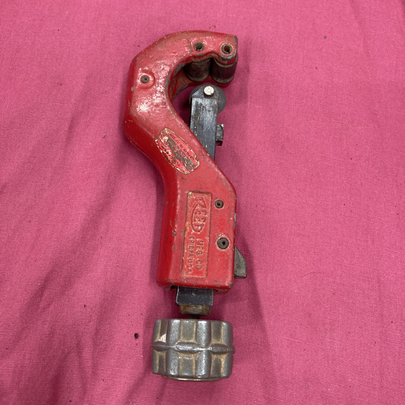 Reed MFG CO. Tube Cutter 3-33MM 1/8"-5/16'' TC1QA TCIQA USA Vintage