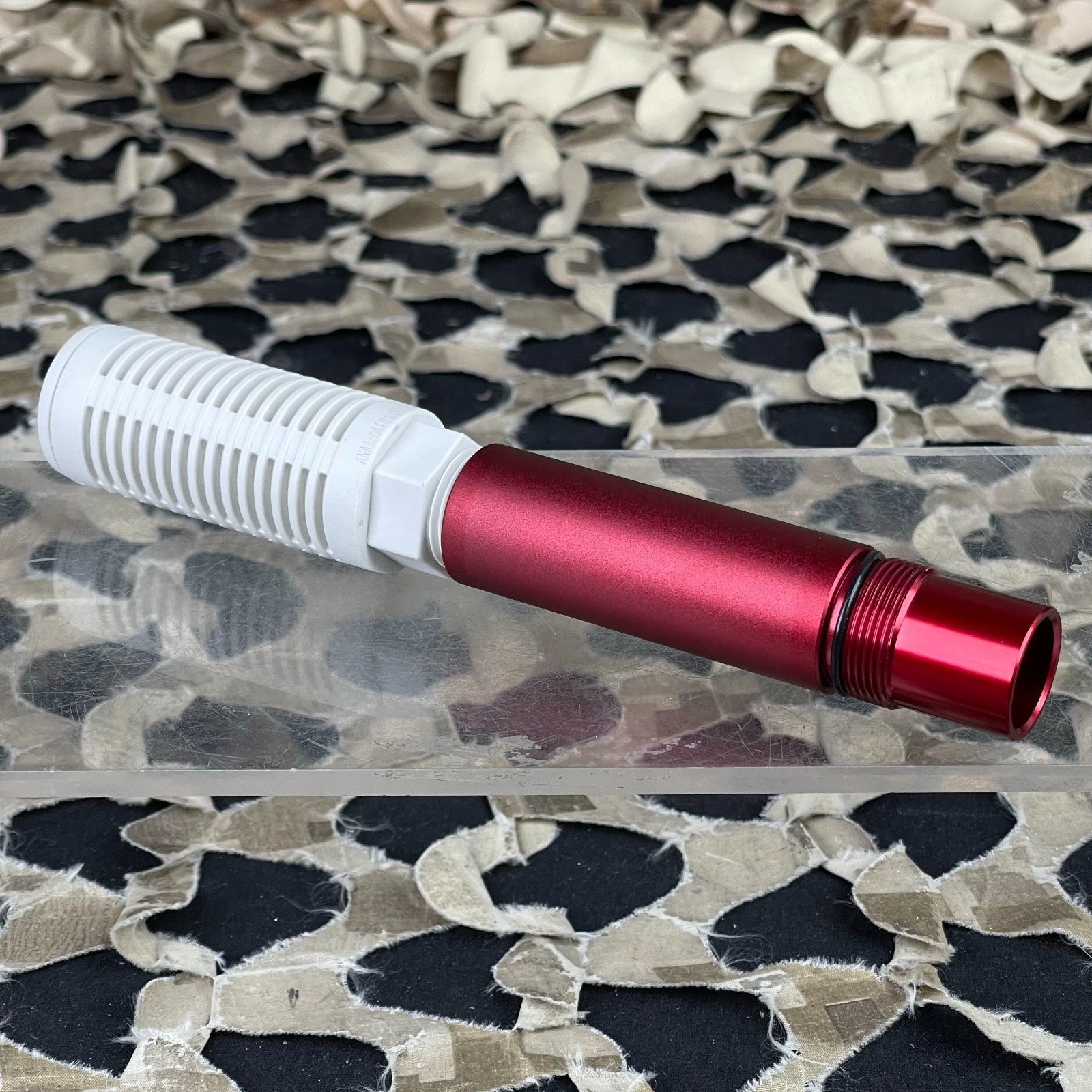 NEW Planet Eclipse Barrel Muffler - Cocker Threaded - Red