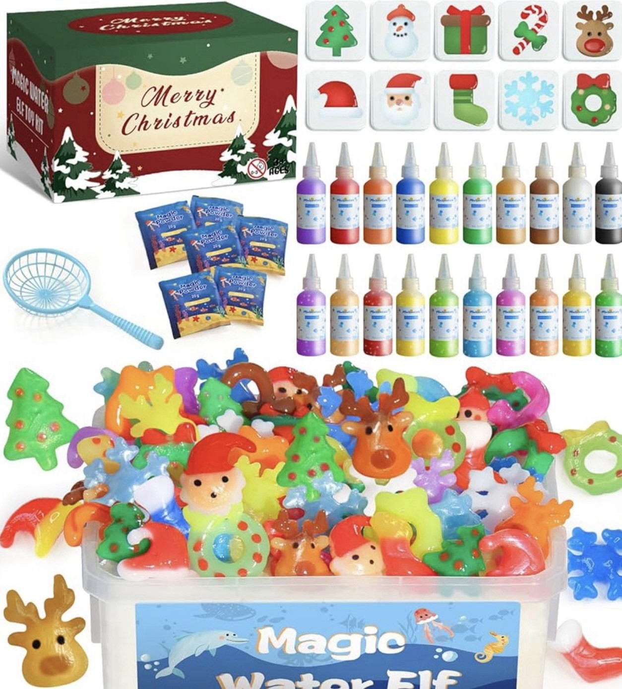 10pc Replacement Sparkling Gel for Magic Water Elf Toy Kit - A2000