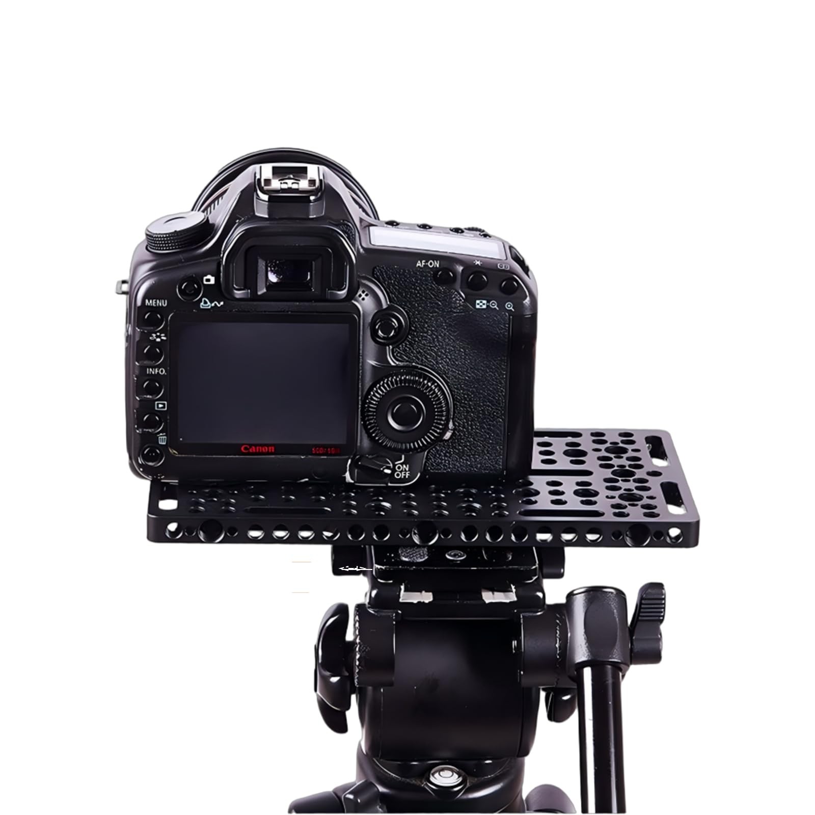 Multi-Functional Camera Cheese Plate 1/4 3/8 Threads Extra Large For Tripod