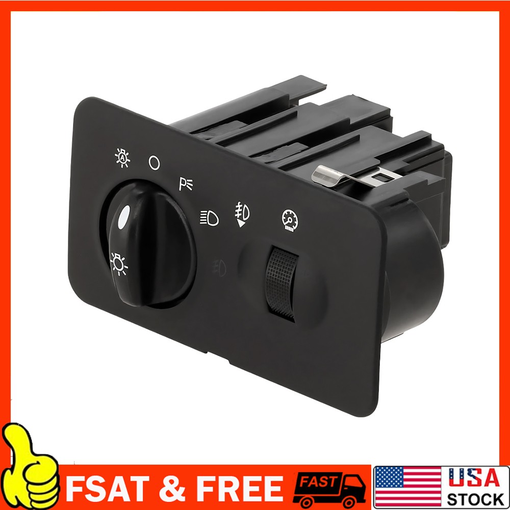 Headlight Switch Fits Ford F-250 F-350 F-450 F-550 2002-2004 Headlamp Fog Light