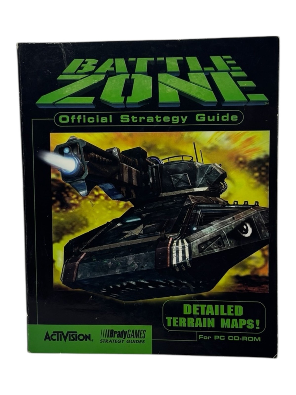 Battle Zone Offical Strategy Guide Activison By Brandy Games