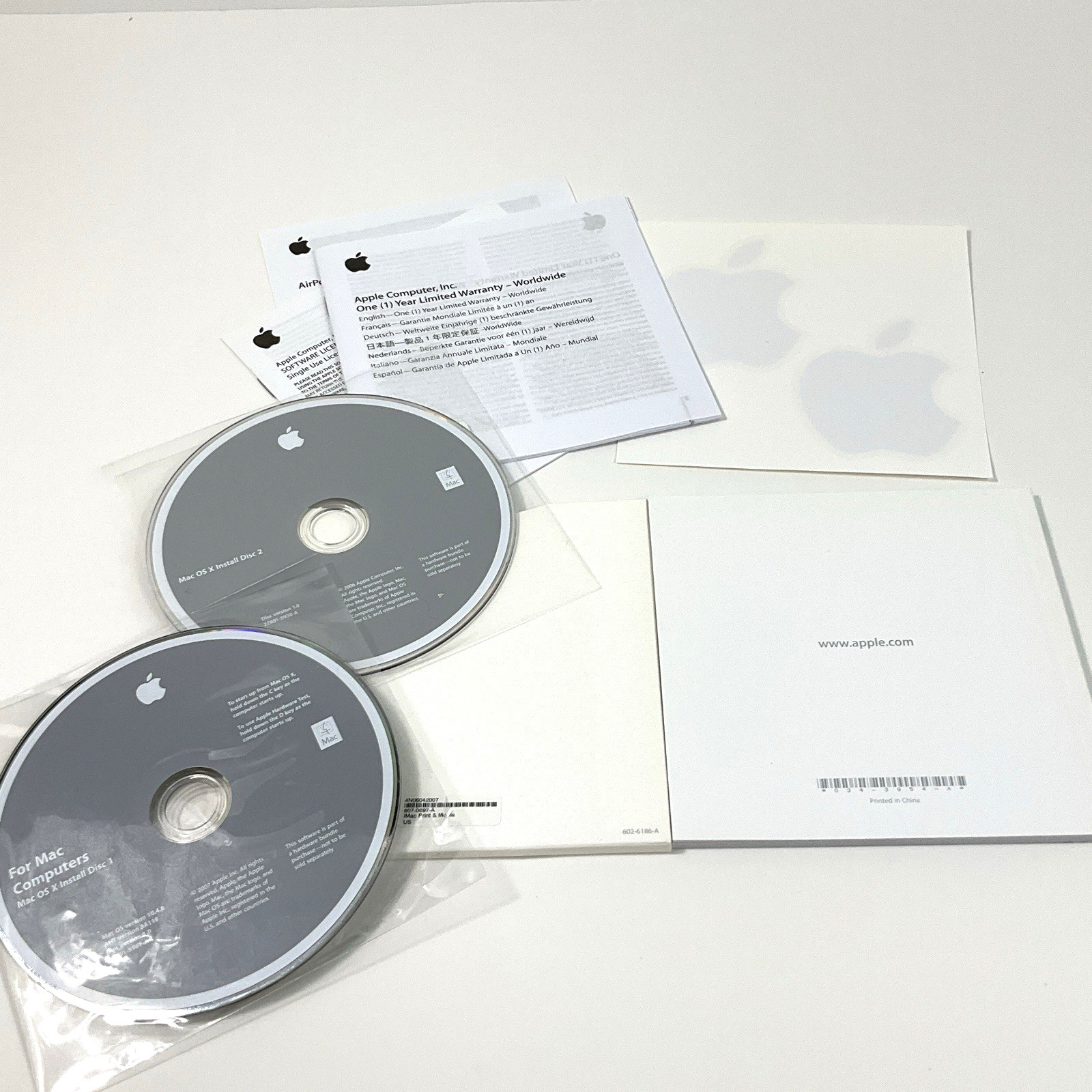 EVERYTHING MAC & EVERYTHING ELSE, 2 discs, Apple Logo Stickers