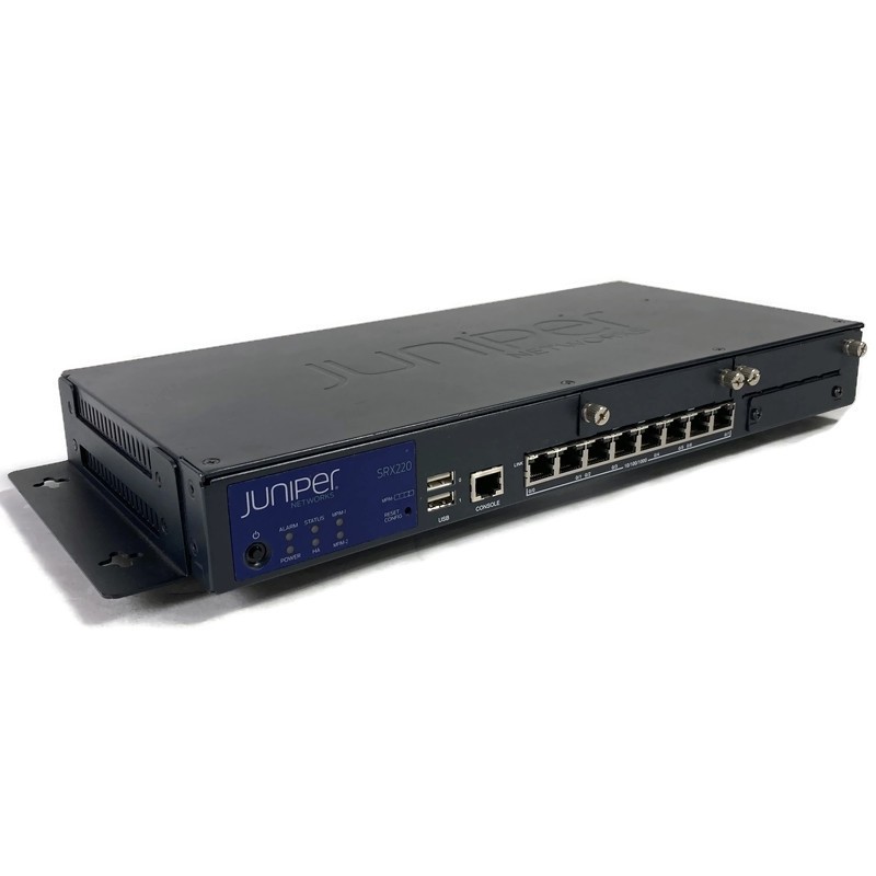 Juniper SRX220H 8-Port Gigabit VPN Firewall Security Appliance