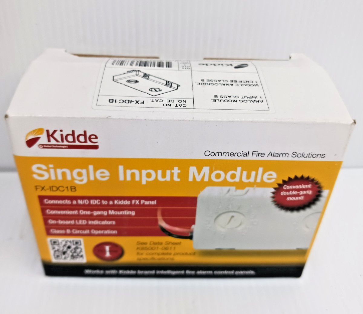 New Kidde FX-IDC1B Analog Single Input Module