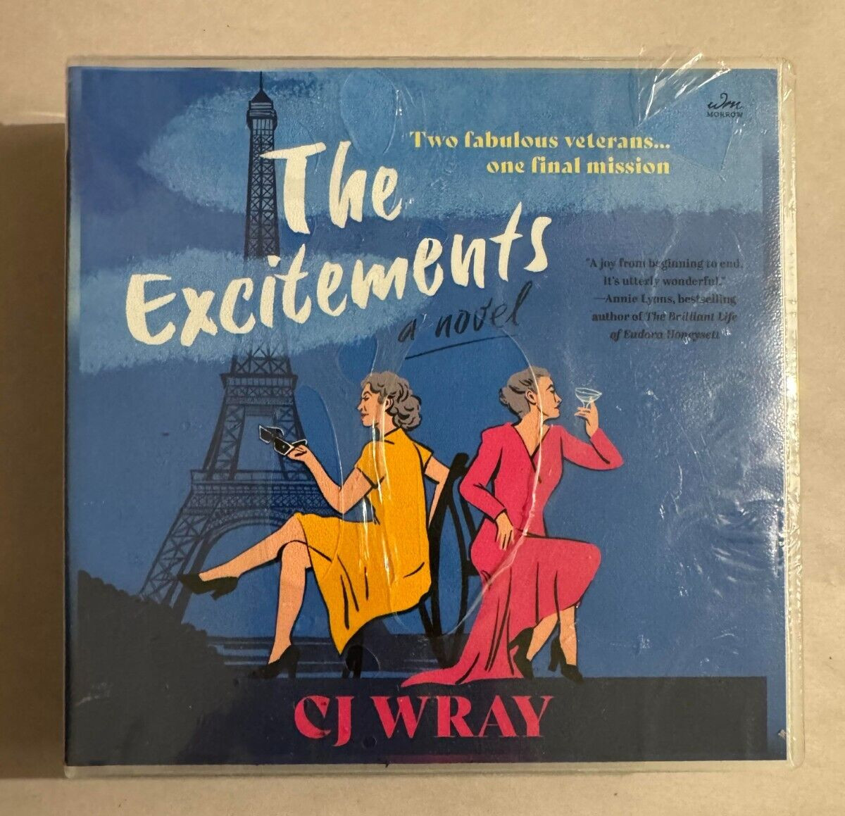 CJ WRAY - THE EXCITEMENTS - AUDIOBOOK 9 CD - NEW - TORN SHRINK WRAP