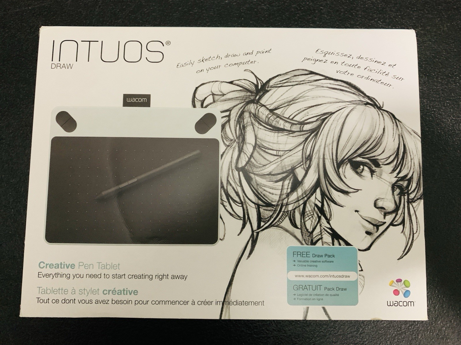 Intuos Wacom Drawing Creative Pen Tablet Pre-Owned Tested & Working 2015
