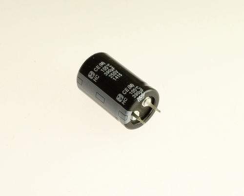 5x 390uF 250V Snap In Mount Electrolytic Capacitor 250 Volts 390mfd 250VDC