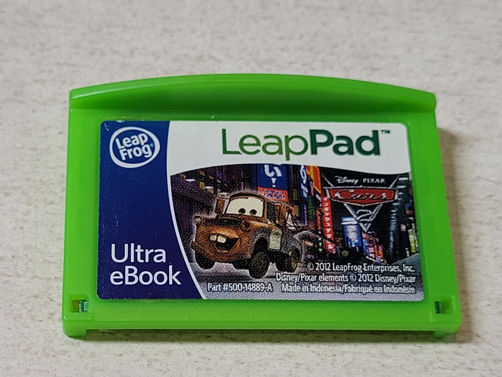 Leap Frog LeapPad Explorer Learning: Cars 2 Ultra eBook - TESTED + WORKING