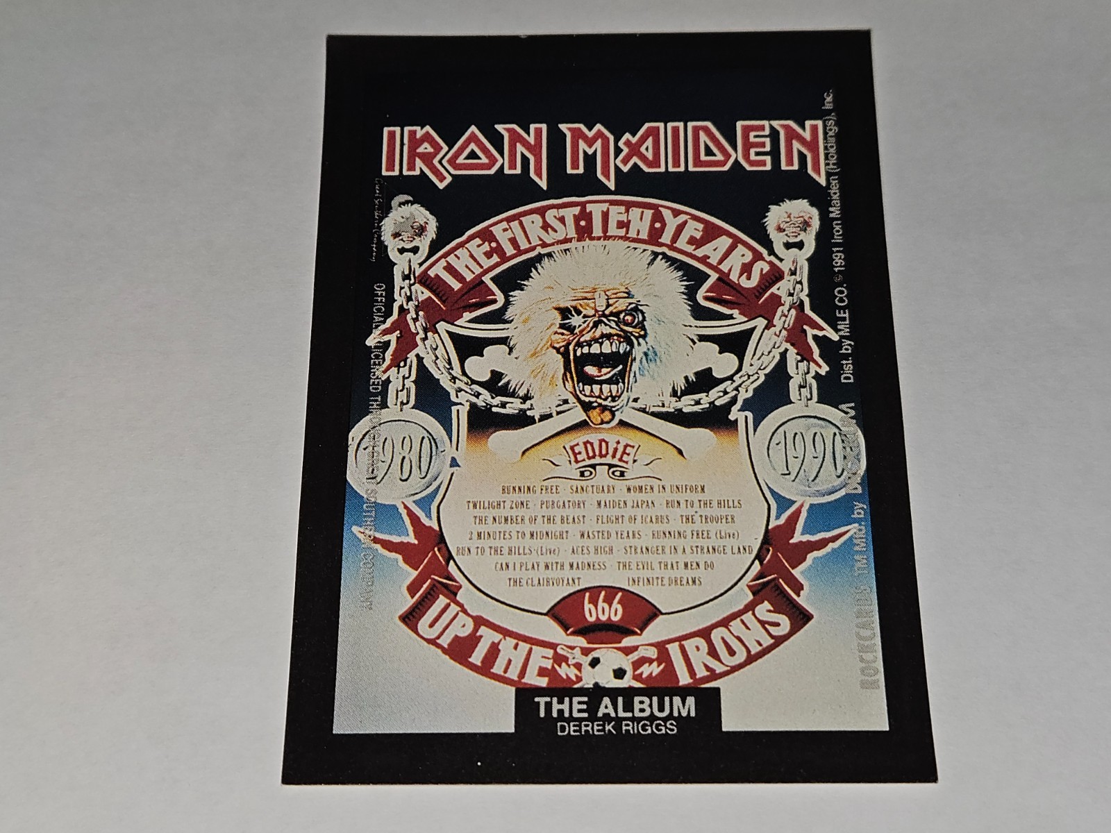 1991 Rock Cards Brockum Band Art Sticker *YOU PICK FROM LIST - SEE PHOTOS!*