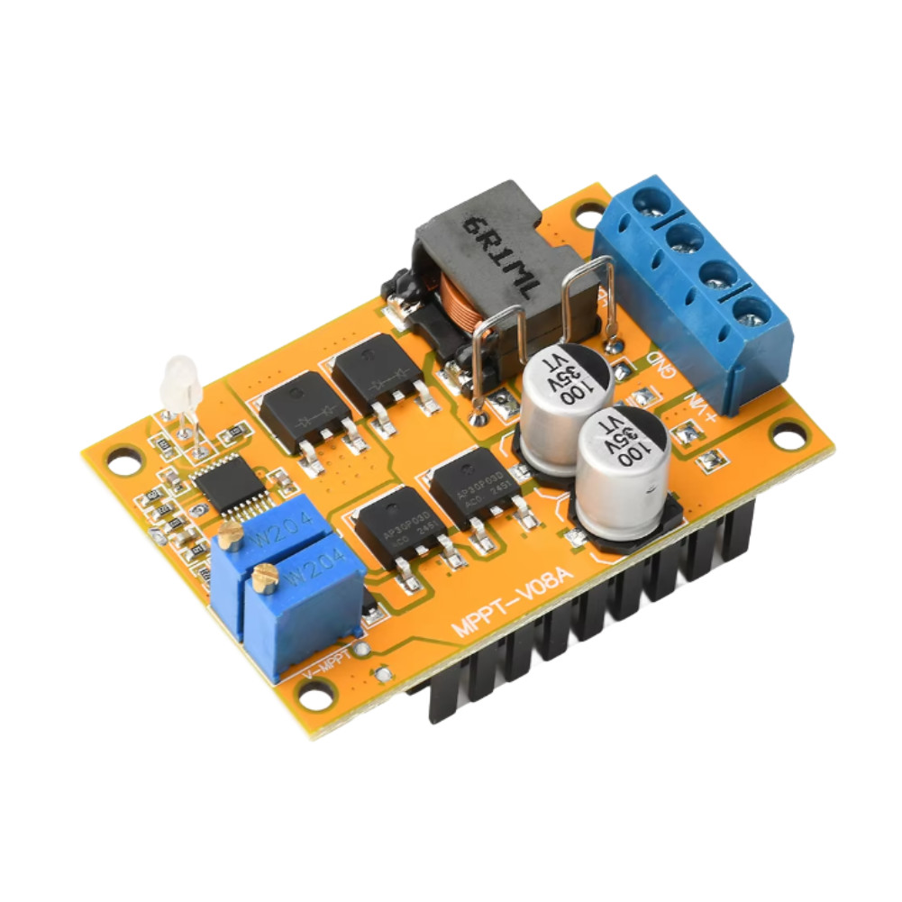 For MPPT 100W 5A Solar Charge Controller with Backflow Prevention 8-28V Range