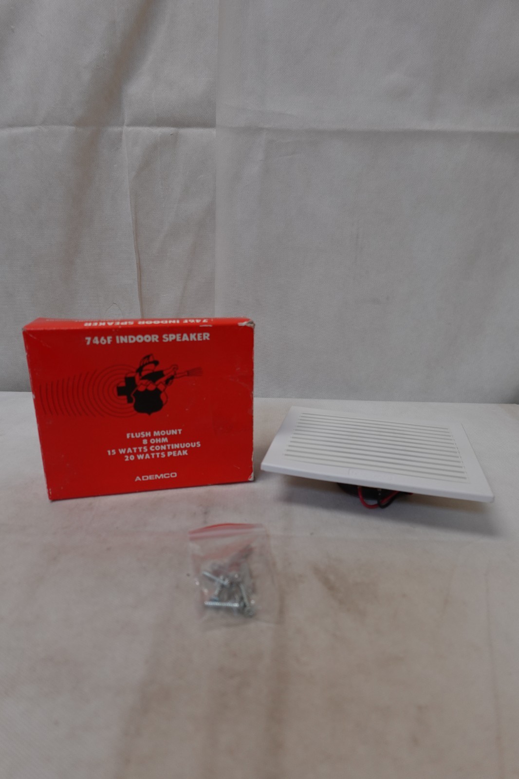 Ademco  746F Flush Mount Indoor Security Alarm Speaker - NIB