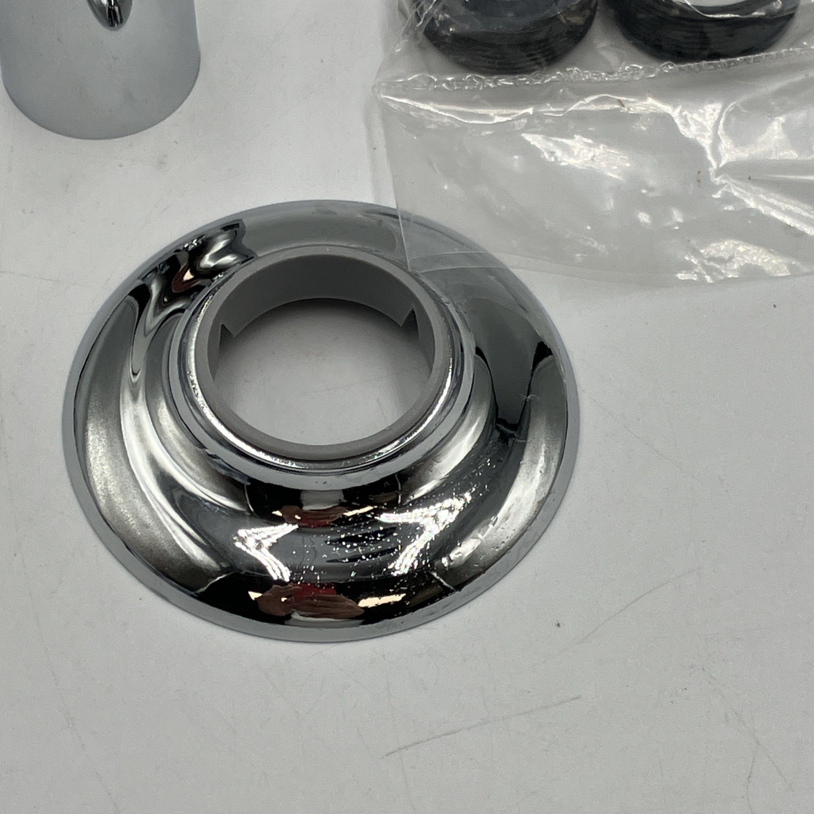 Danco Universal Tube & Flange Assembly Brass Chrome 10307