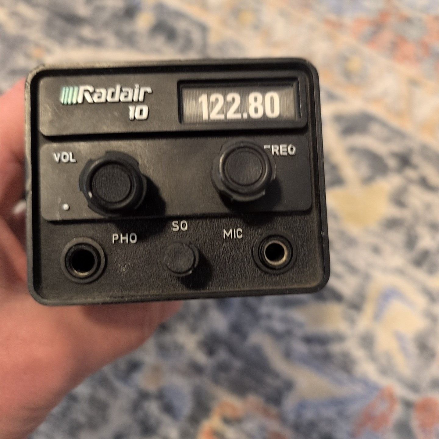 Vintage Radair 10 28V VHF tranceiver Untested