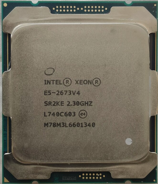 Intel Xeon E5-2673 V4 SR2KE 2.30GHz 20-Core 50MB LGA2011-3 CPU processor 2673V4
