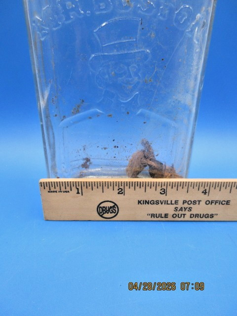 Old Mr Boston Liquor Bottle 1950's Li