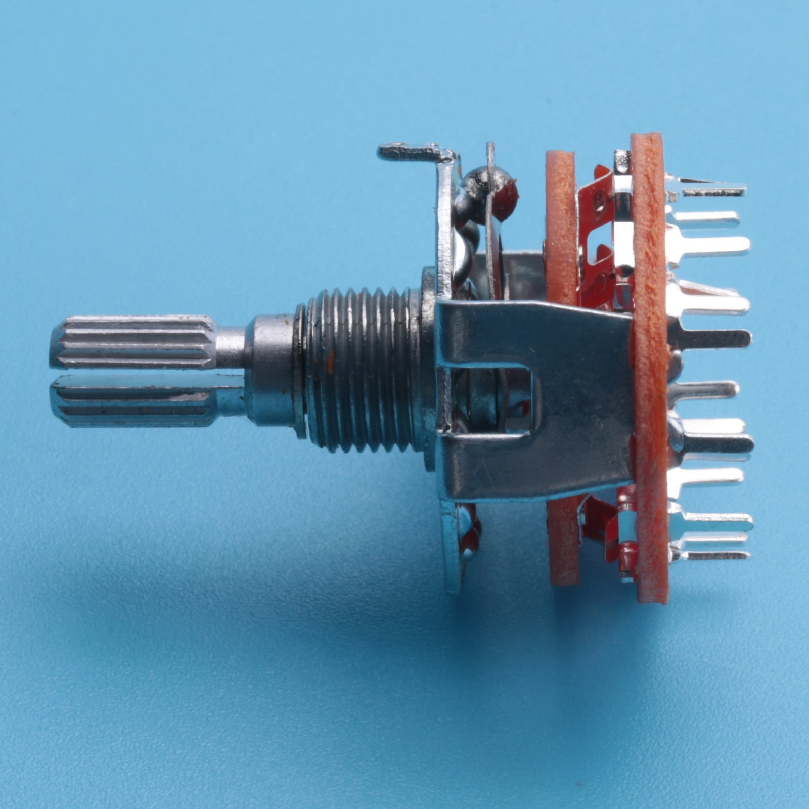 Electronic Machine 4P3T 4Pole 3 Position 2 Deck 16 Pin Rotary E8S86491