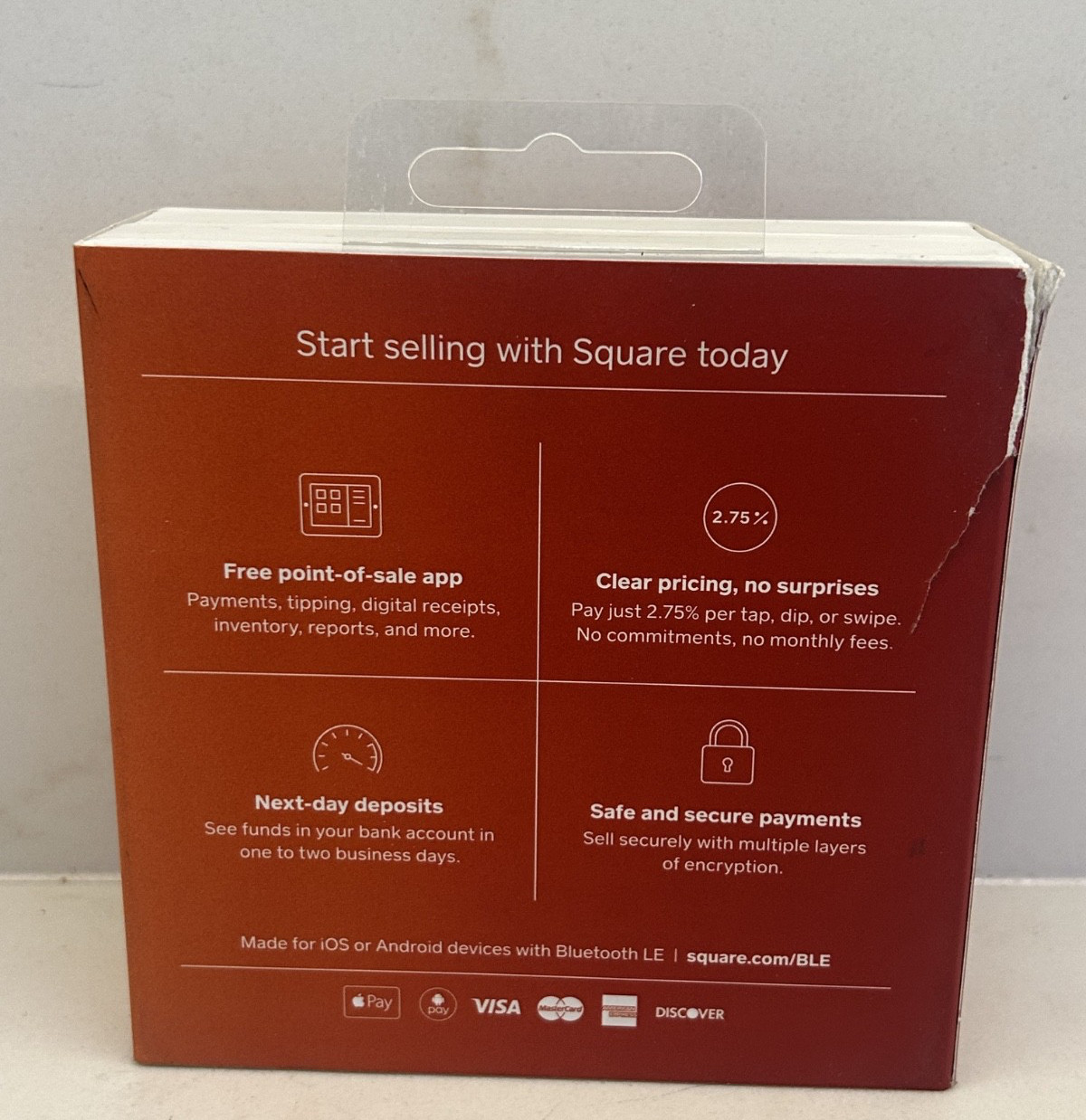 Square A-SKU-0113-01 Credit Card Reader - Open Box