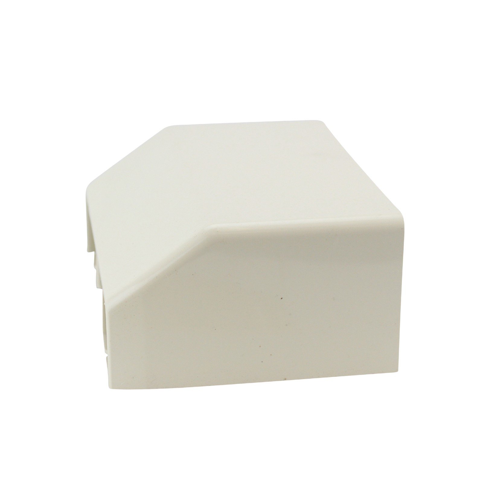 WIREMOLD 5510D ENTRANCE END FITTING 5500 SERIES RACEWAY, 3/4" - 2", IVORY