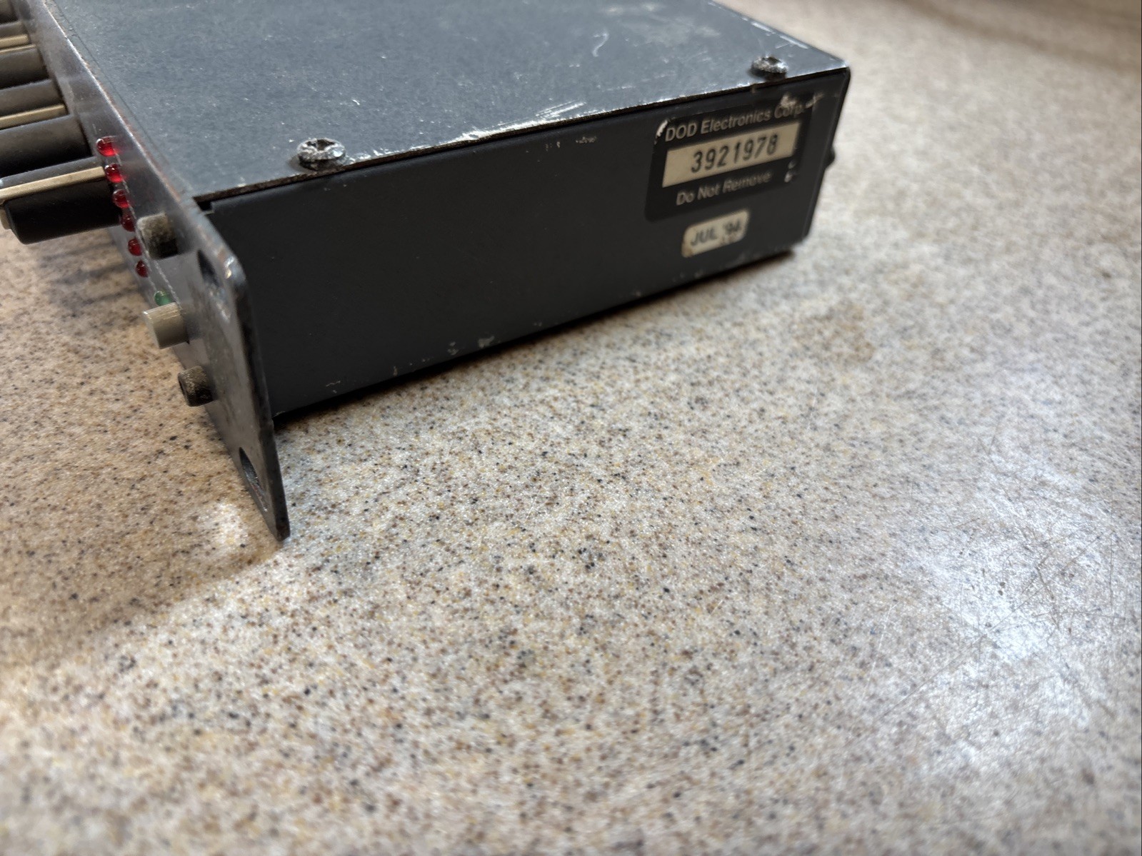 Rack Mount DOD 866 Series II 2 Channel Gated Compressor Limiter