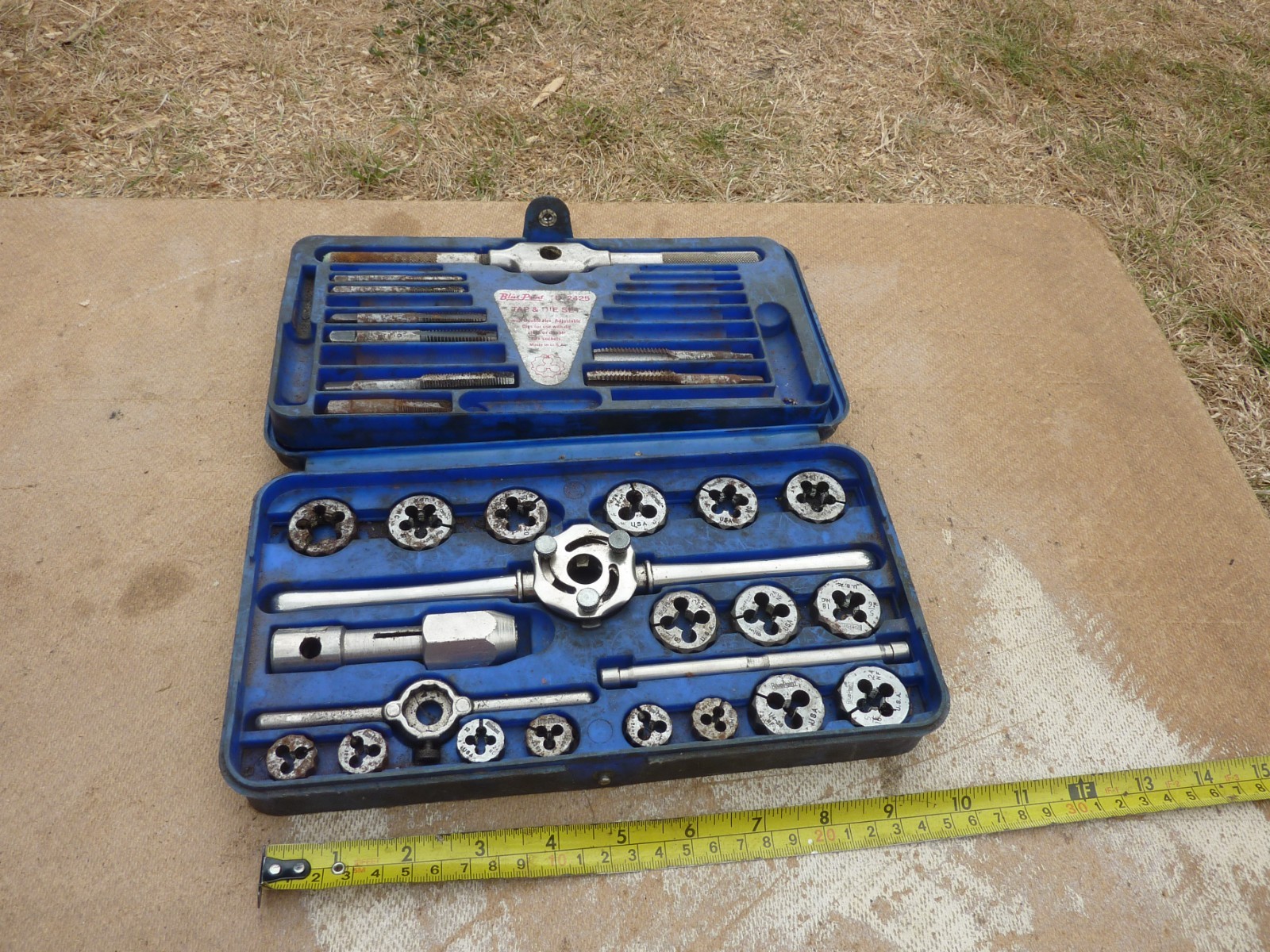 BLUE POINT SNAP-ON TAP & DIE SET TD-2425 SAE