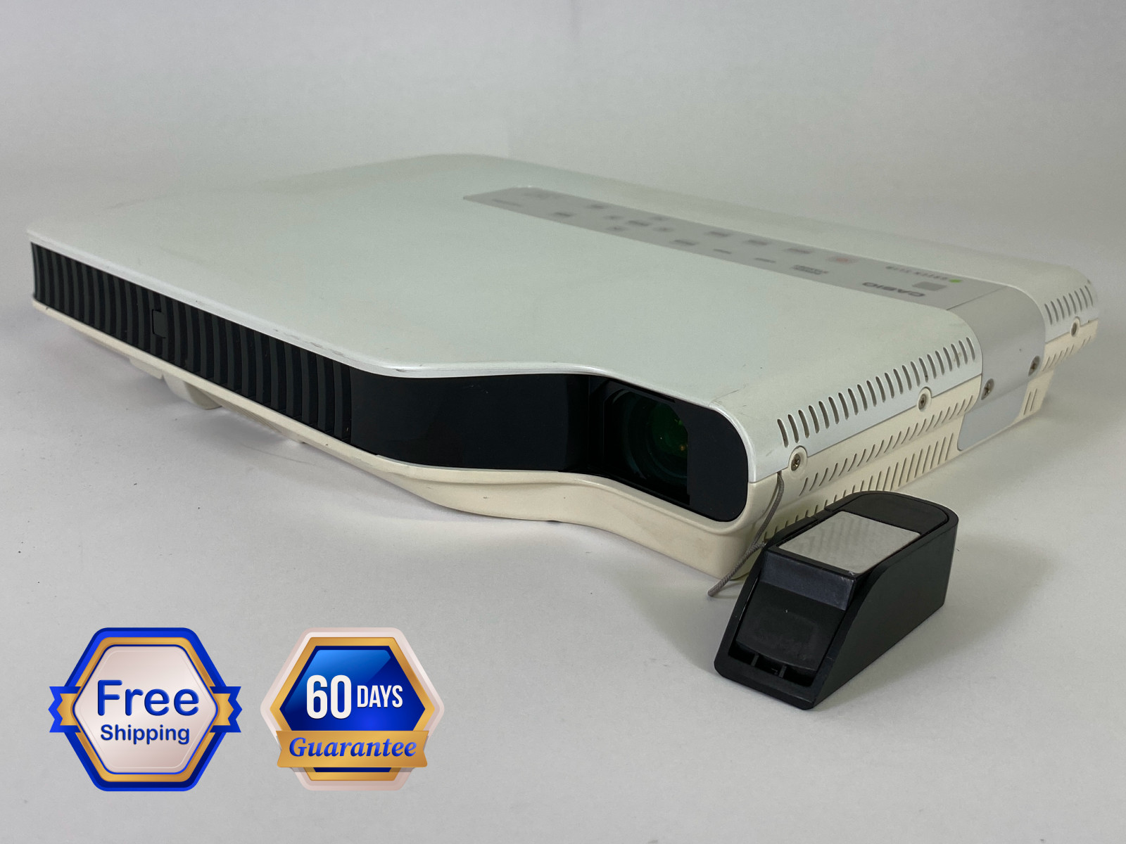Casio XJ-A141 DLP Projector 2500 Lumens Laser/LED 4K + HDMI, Remote, Power cable