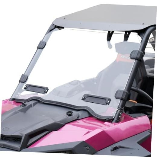 Front Full Windshield Compatible with Polaris 2014-2018 for 2014-2018 RZR 1000