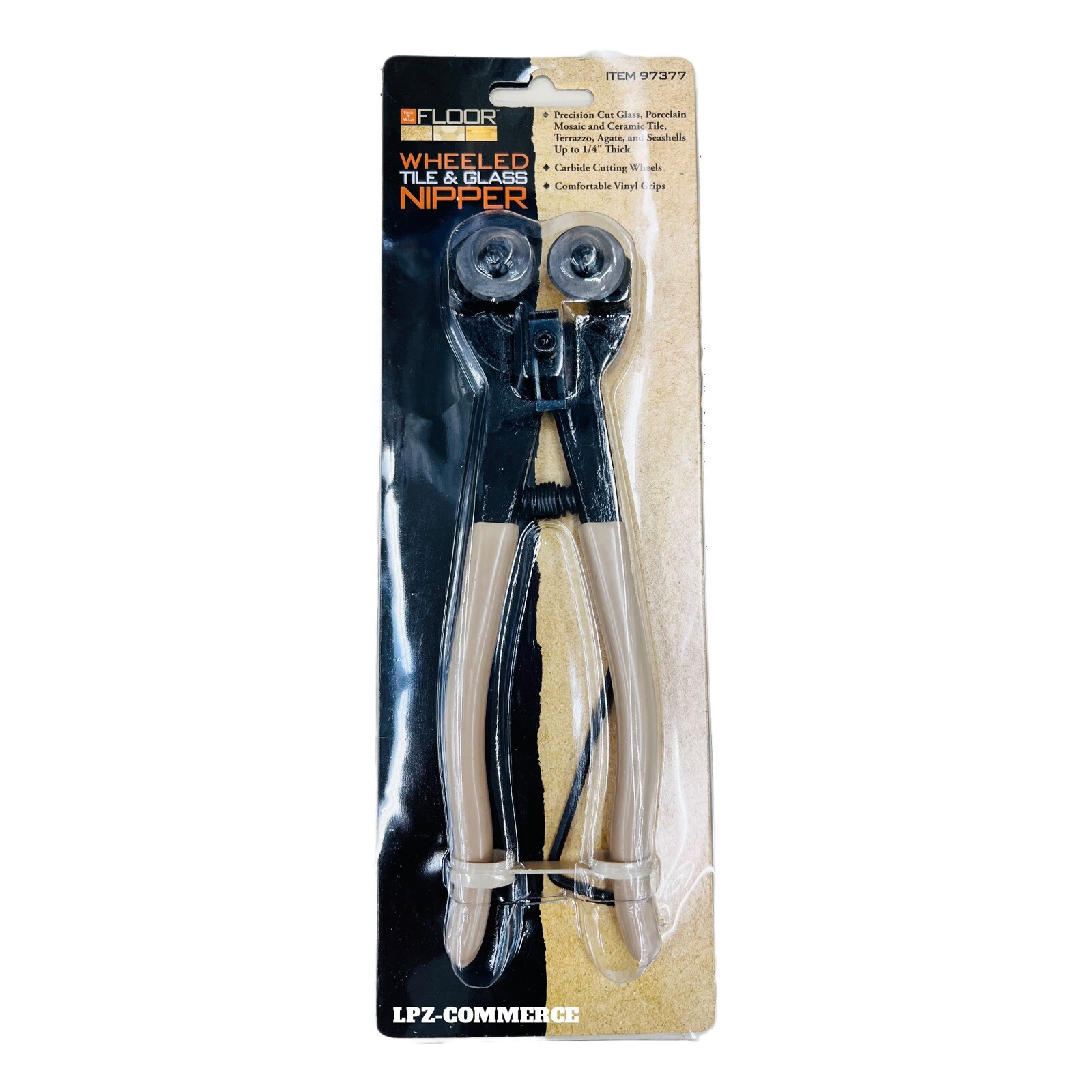 FINCH & MCLAY Wheeled Tile and Glass Nipper Shapes Ceramic Tile & Glass Tile
