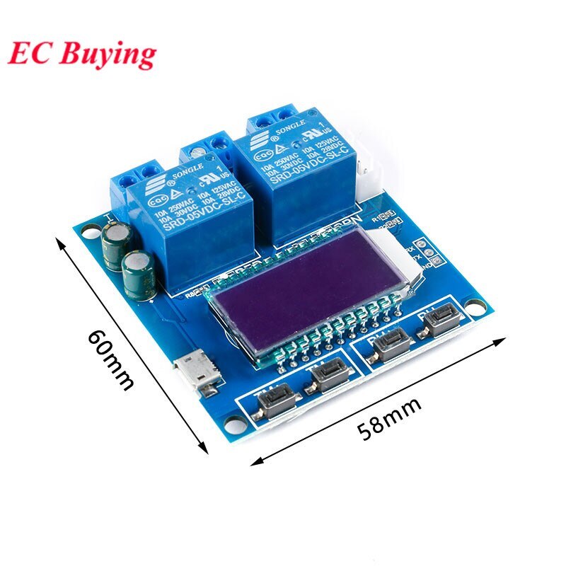 XY-TR01 SHT20 Humidity Temperature Controller DC 12V LCD Display Relay Module