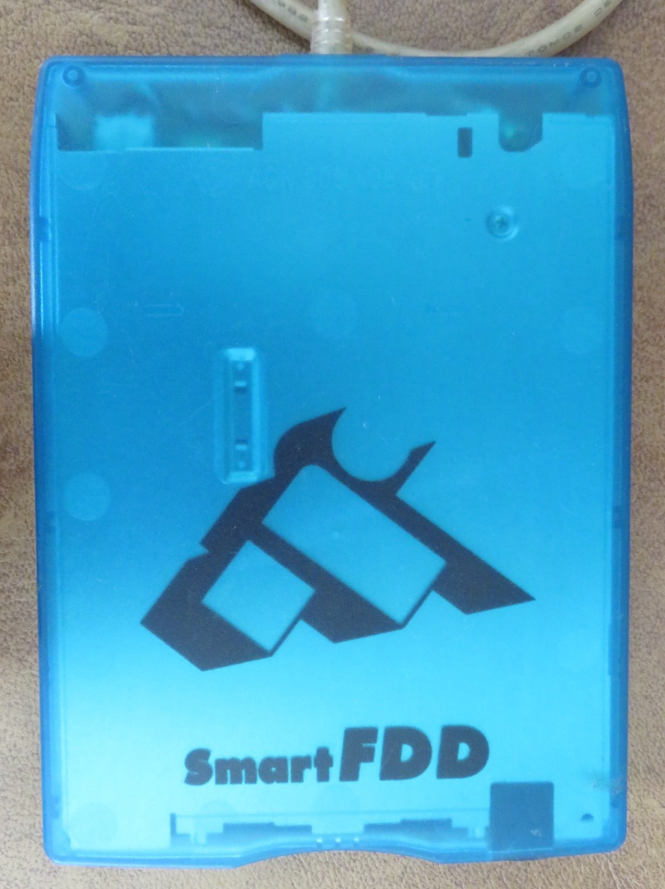 Microtech SmartFDD External Floppy Disk Drive Blue Tested Work