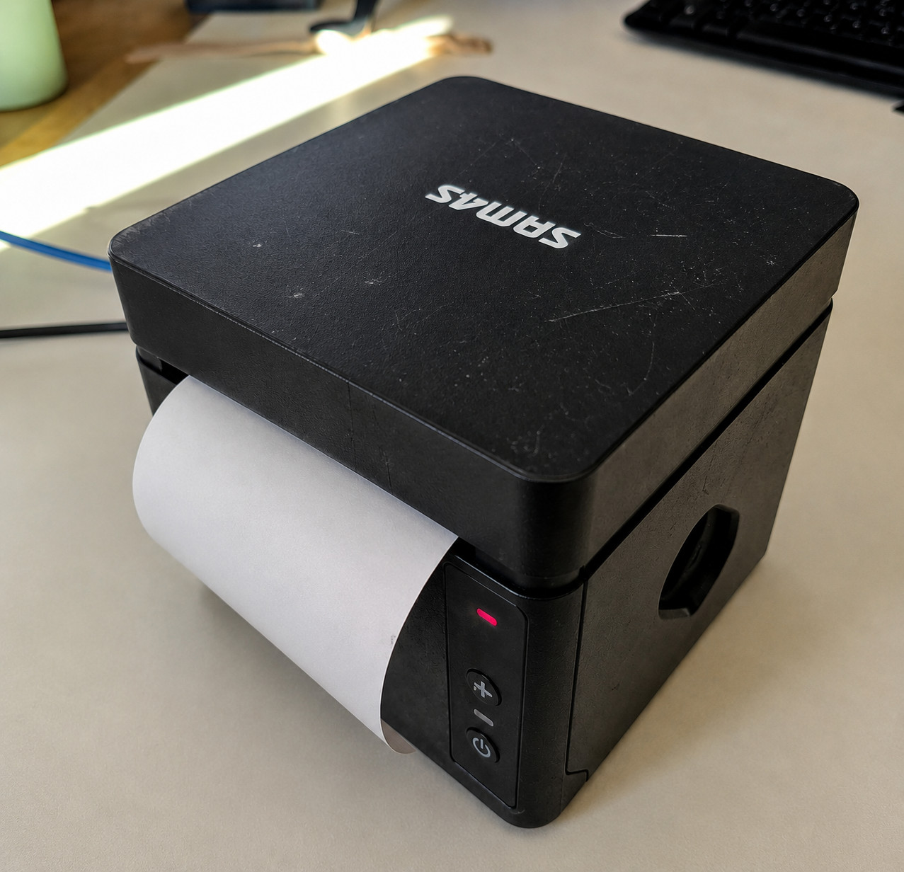 SAM4S GCUBE-102D Thermal POS Receipt Printer USB Serial Ethernet Tested