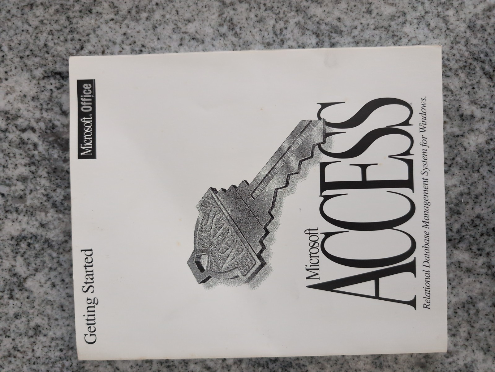Vintage Microsoft Access Manuals Only User's Guide, Getting Started & Building