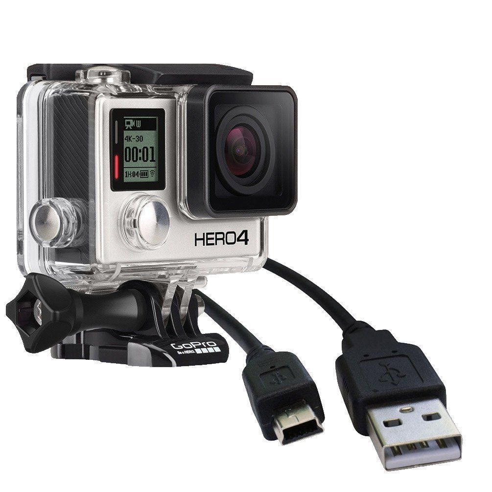 6Ft USB DC Power Charger+Data SYNC Cable For GO Pro HD Hero 3 chdhe 301 302 303