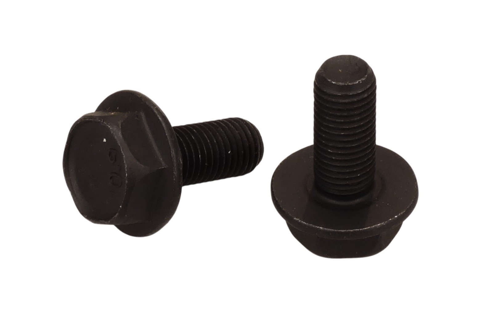 Bicycle M8 crank spindle bolts for JIS square taper spindle BLACK - PAIR