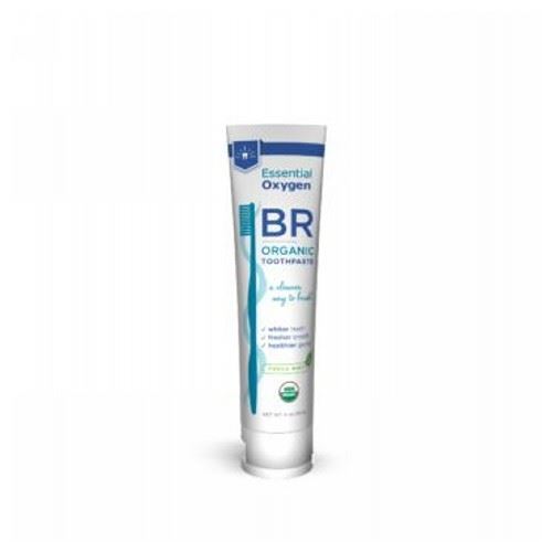 BR Organic Toothpaste Mint 4 Oz By Essential Oxygen