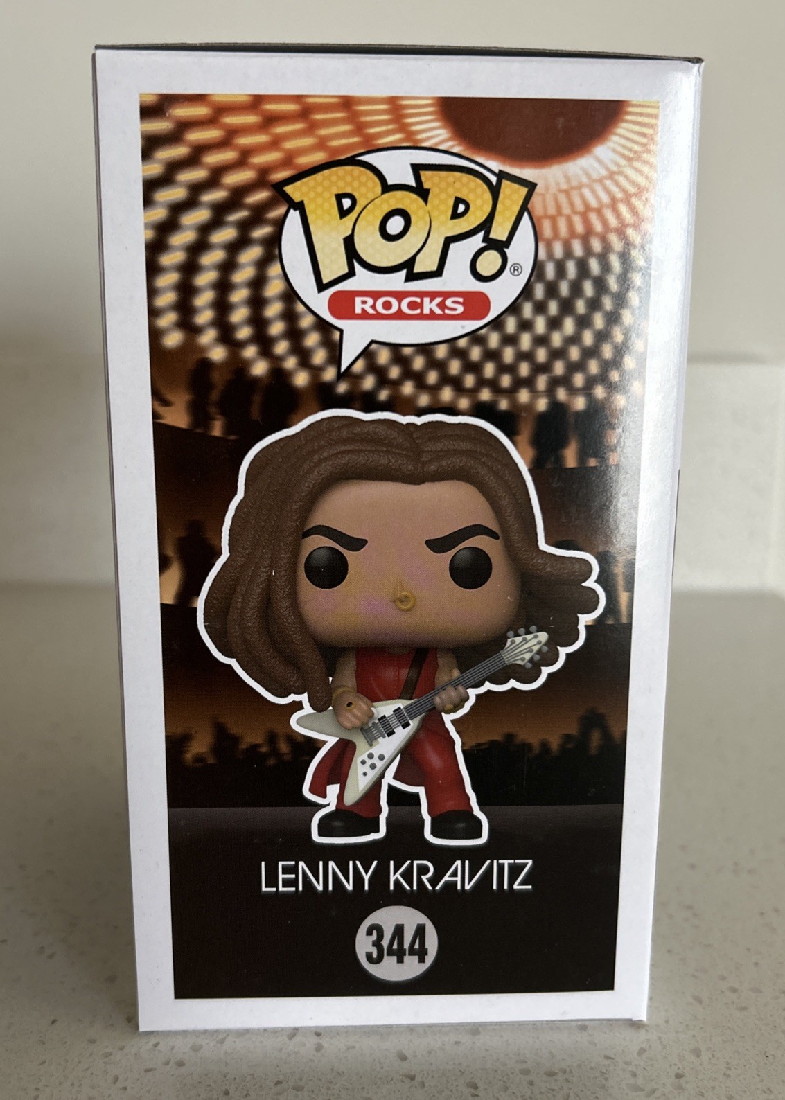 Funko Pop! Rocks Lenny Kravitz #344 New w/Protector