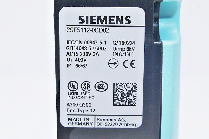 SIEMENS 3SE5112-0CD02 Position switch