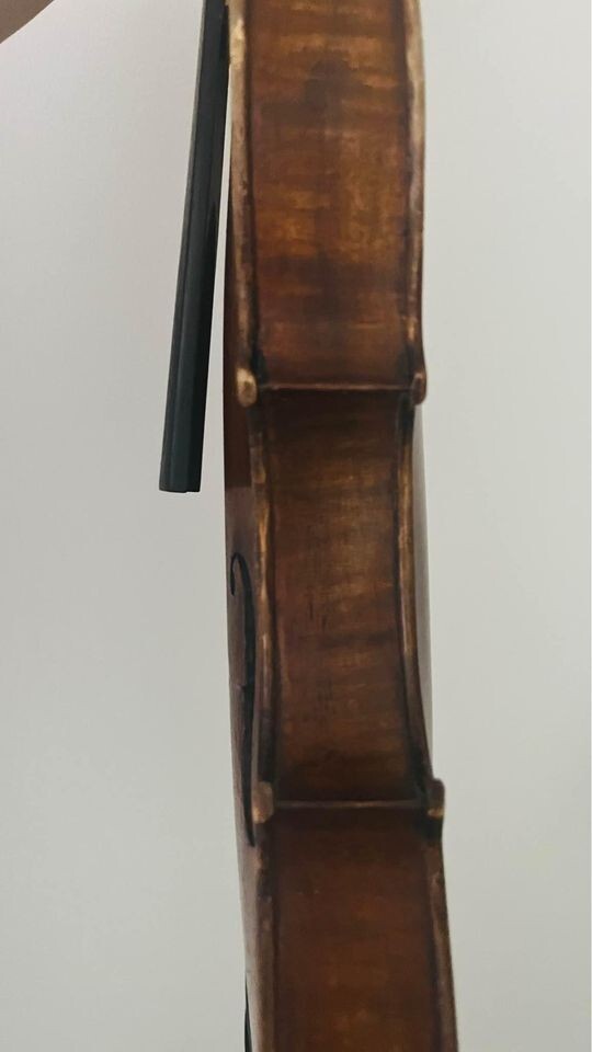 Old Violin Labeled Carl Vulzar