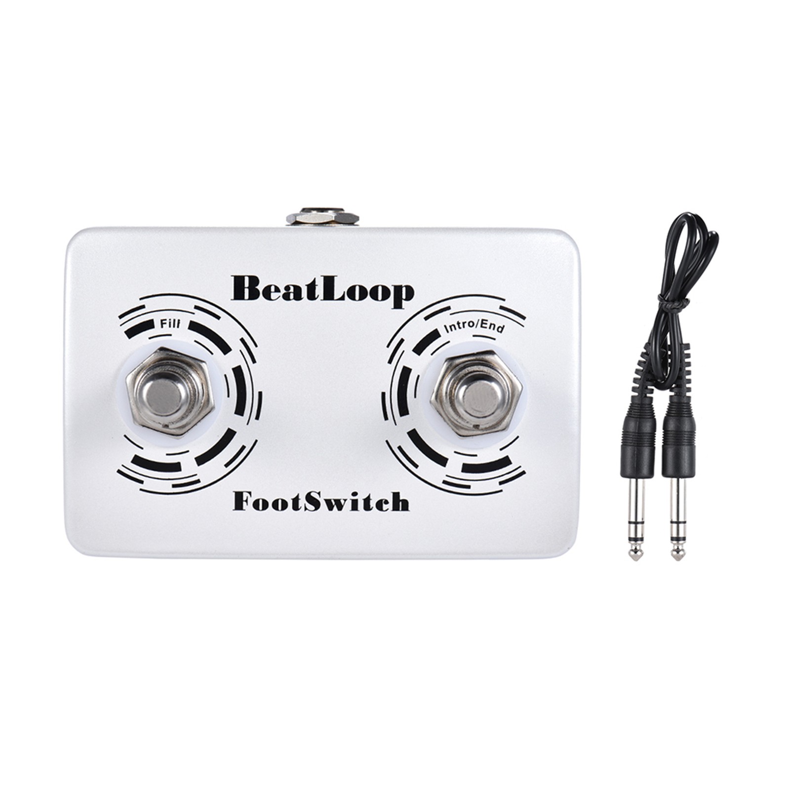 Rowin BeatLoop Dual Footswitch Foot Switch Pedal For Rowin LOOP Effect Pedal