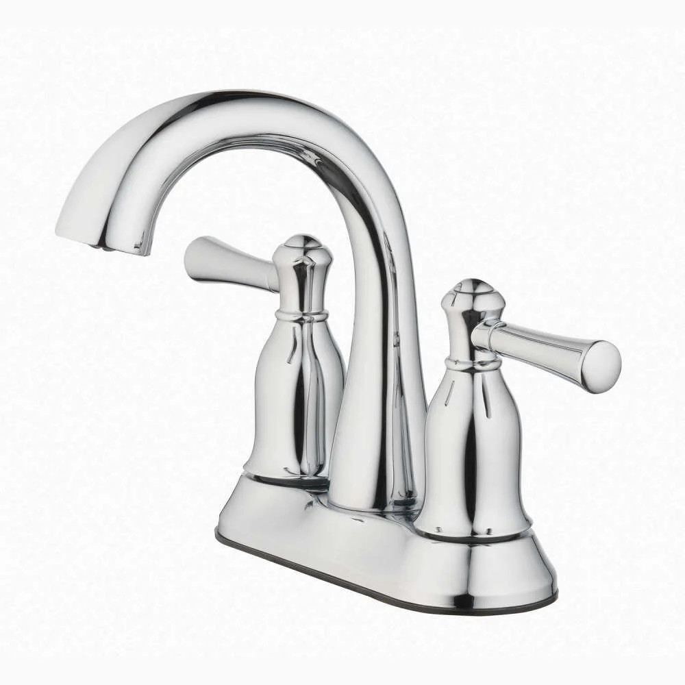 Oakbrook Verona Bathroom Sink Faucet Two Handle Chrome
