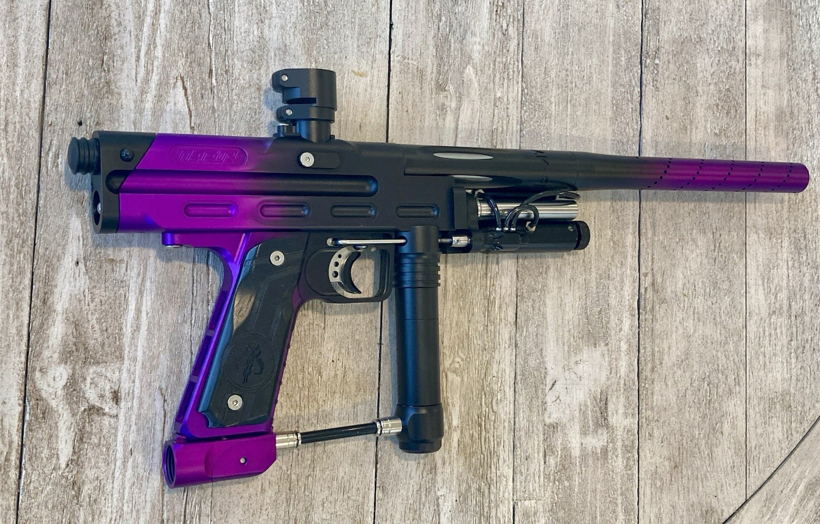Meteor 2000 V2 Custom Arc Ano All the Good Bits Autococker Paintball Marker