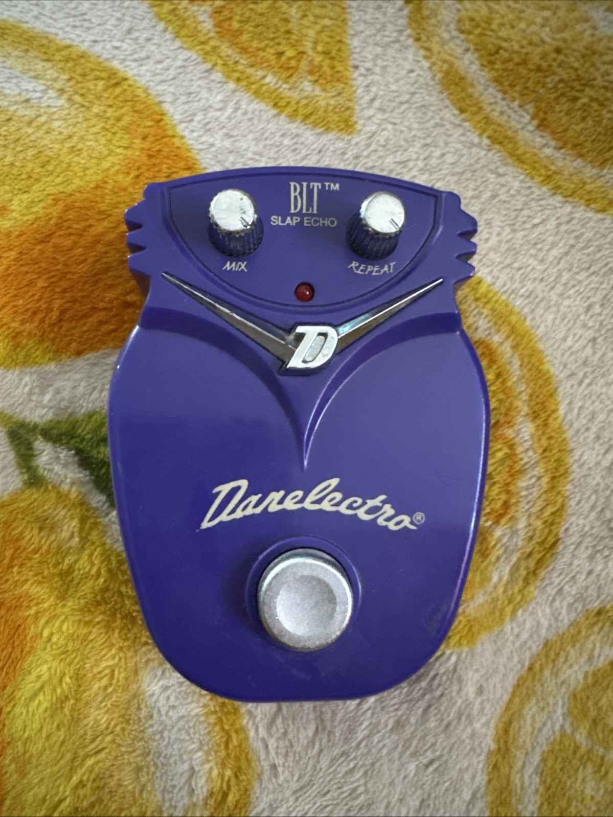 Danelectro BLT Slap Echo Guitar Pedal. Tested Works Great! Excellent Condition!