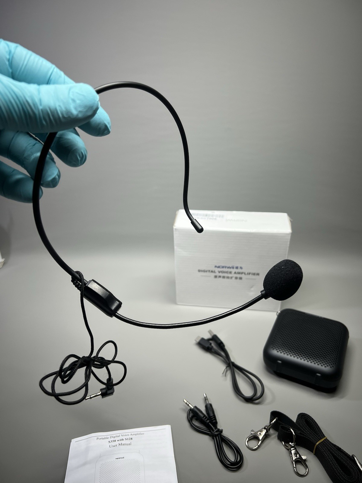 Loud Voice Amplifier Portable Mini Wired Microphone Headset Bluetooth Speaker