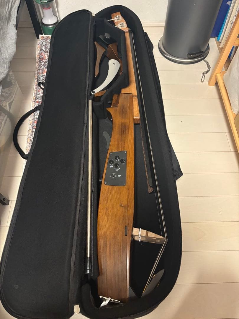 Yamaha SLB300 Silent Bass Electric Upright Bass Pro SRT PoweredSystem Case Japan