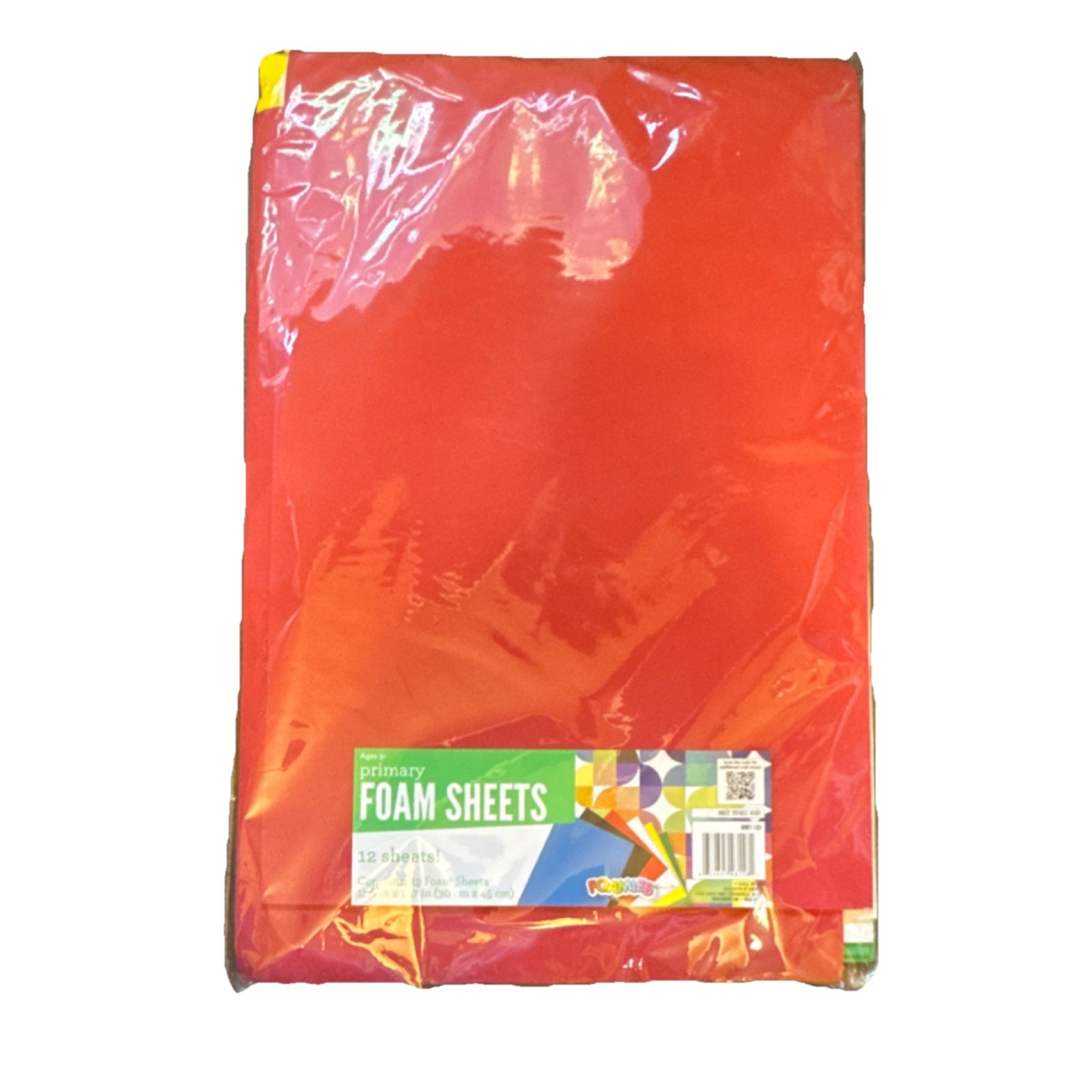 Foamies Multicolor Foam Sheets 9 x 12 Inch Pack of 12