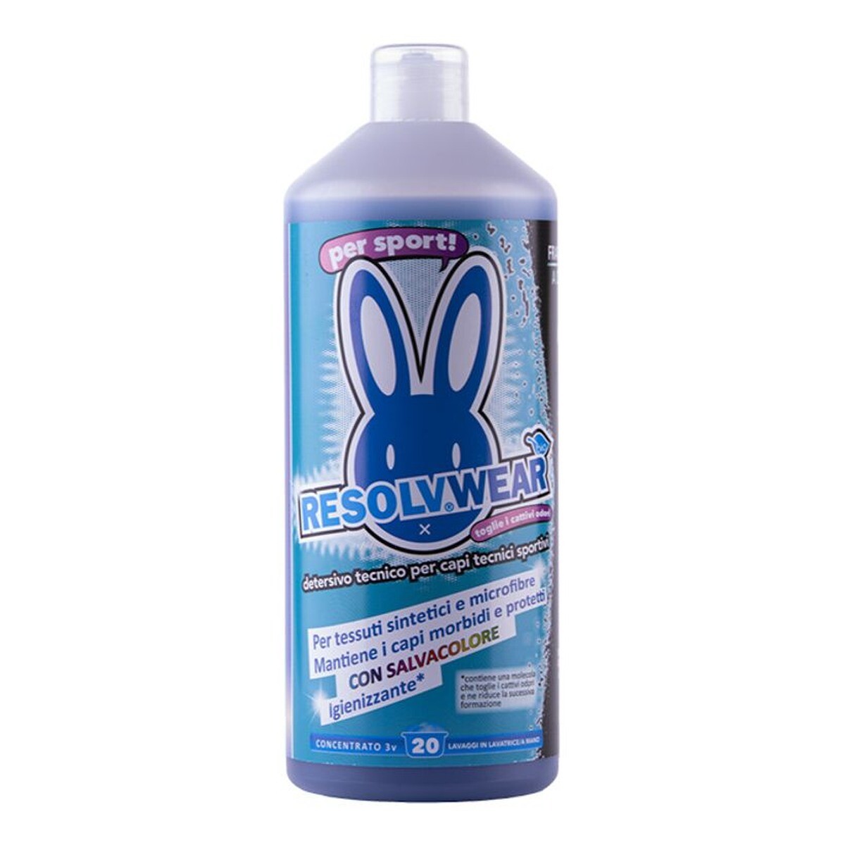 RESOLVBIKE 1007-1 SPORTSWEAR DETERGENT FRAGRANCE ACTIVE RESOLVWEAR 1 LITER