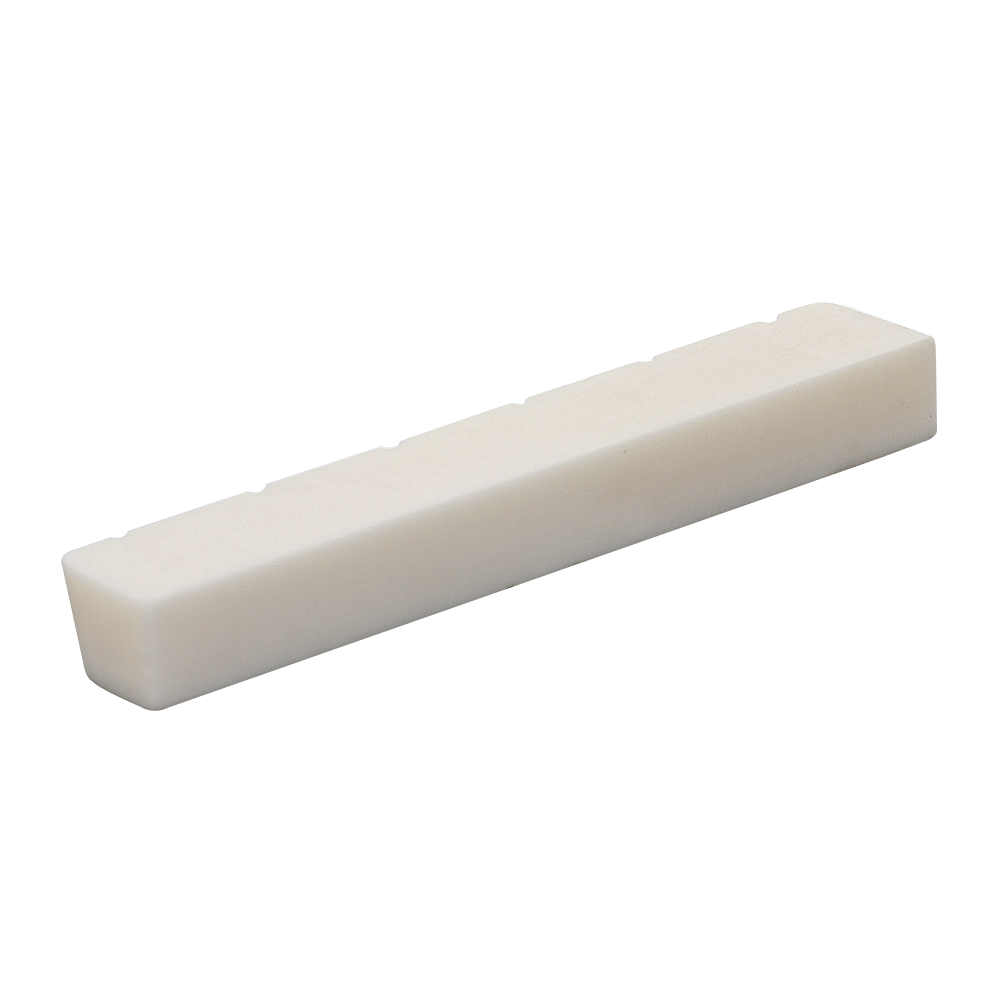 Left handed Bone 6 String Slotted Nut For Classic Guitar Accessories52x6x9-8.5mm