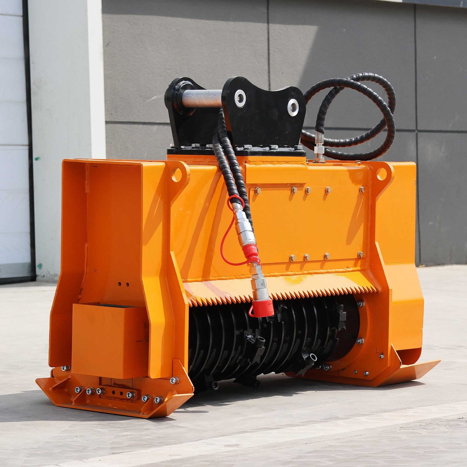 Hydraulic Forestry Mulcher for 3-4 Ton Mini Excavator Brush Cutter 40mm Pin NEW