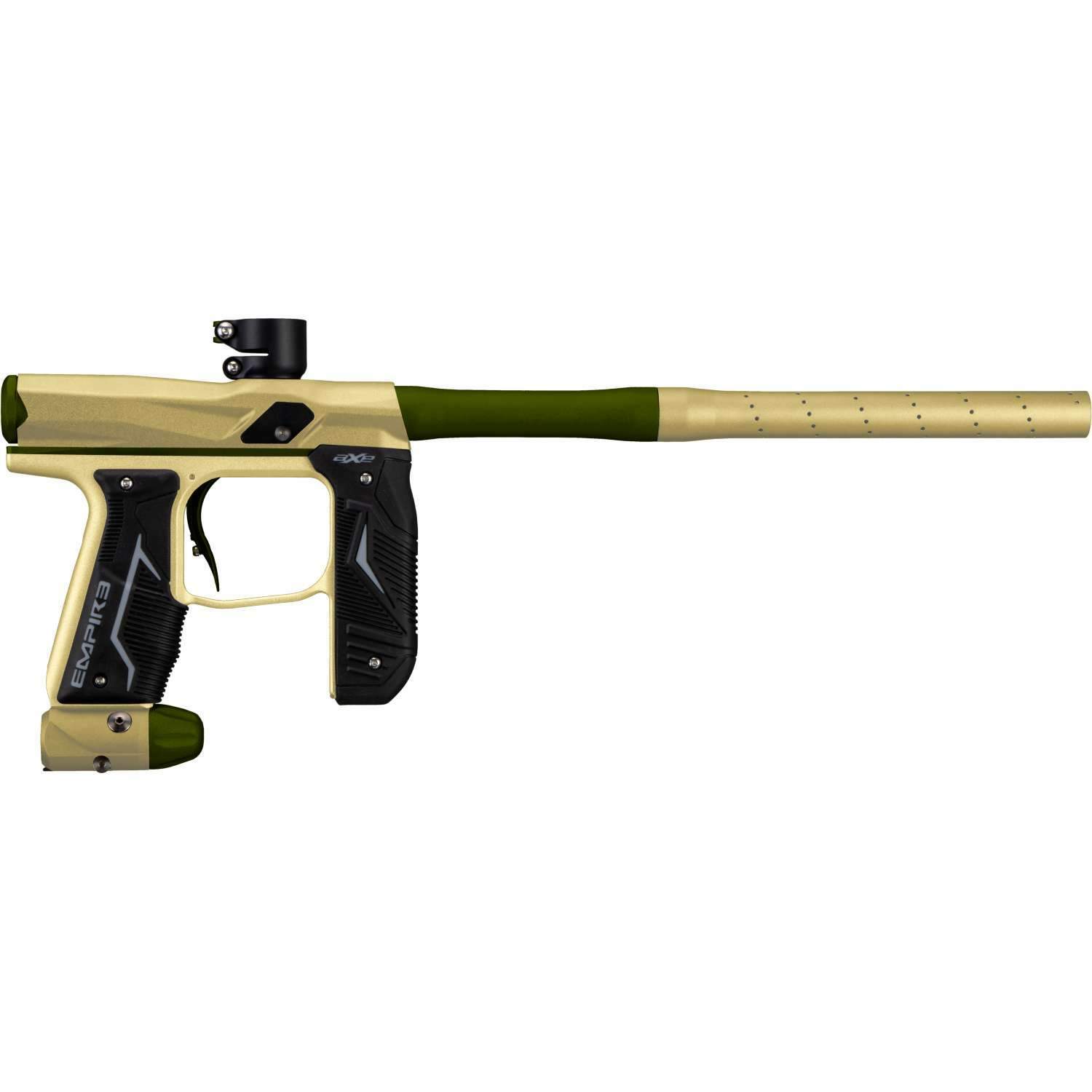 New Empire Axe 2.0 Electronic Paintball Gun Marker - Dust Tan / Dust Olive Green